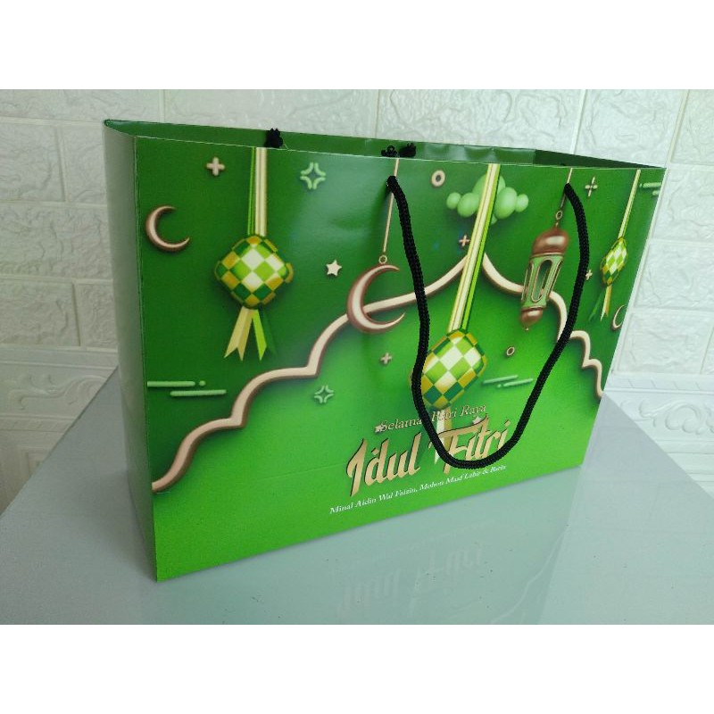 paperbag custom / paperbag hampers / paperbag lebaran / goodiebag idul fitri