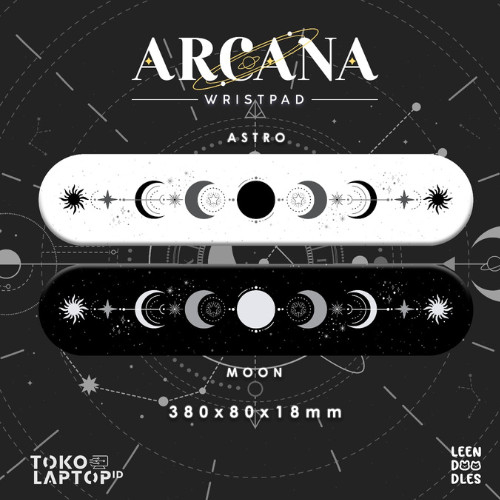 Arcana Wristpad By Leendoodles x Tokolaptopid Monochrome Edition