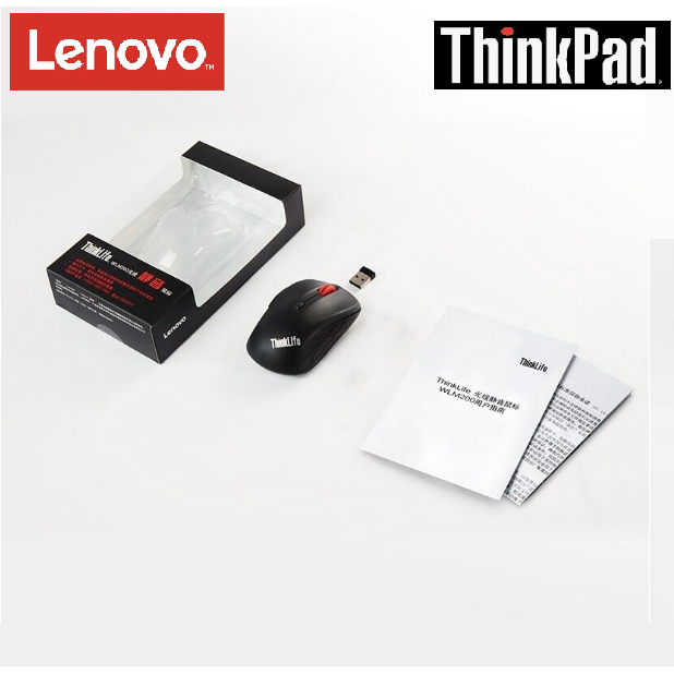 Mouse Silent Wirelees Bluetoth Thinkpad Thinkplus WLM210 Original