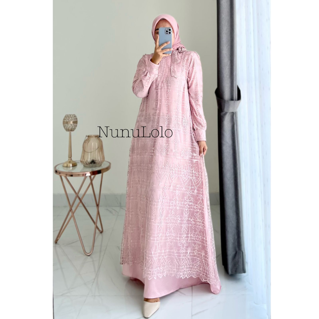 Sahara Dress by Nunulolo Dress Wanita Gamis Muslim Wanita Dress Muslimah