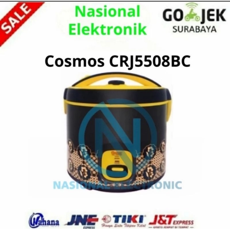 Magic com Cosmos CRJ5508BC/Penanak Nasi/Cosmos CRJ-5508-BC