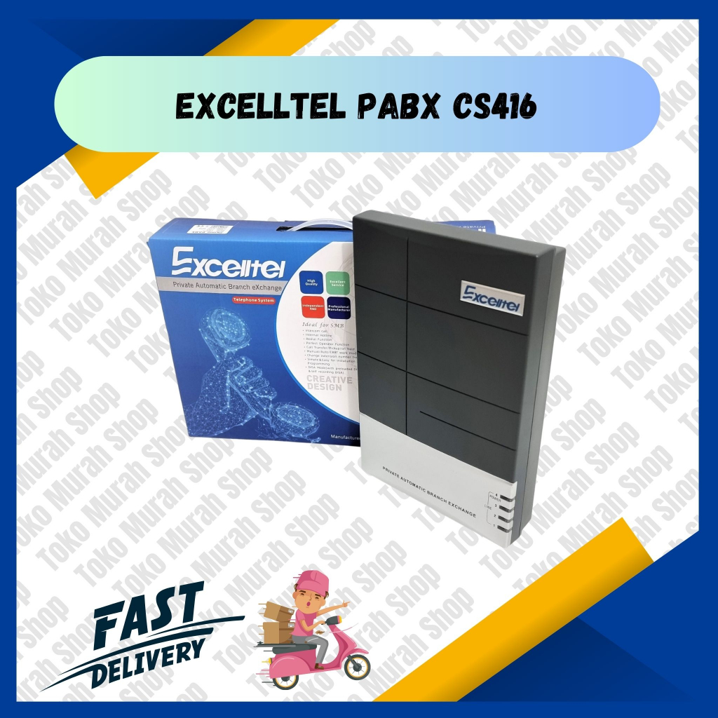 Telephone System PABX wireless PABX Excelltel TS+416 4 line 16 ext