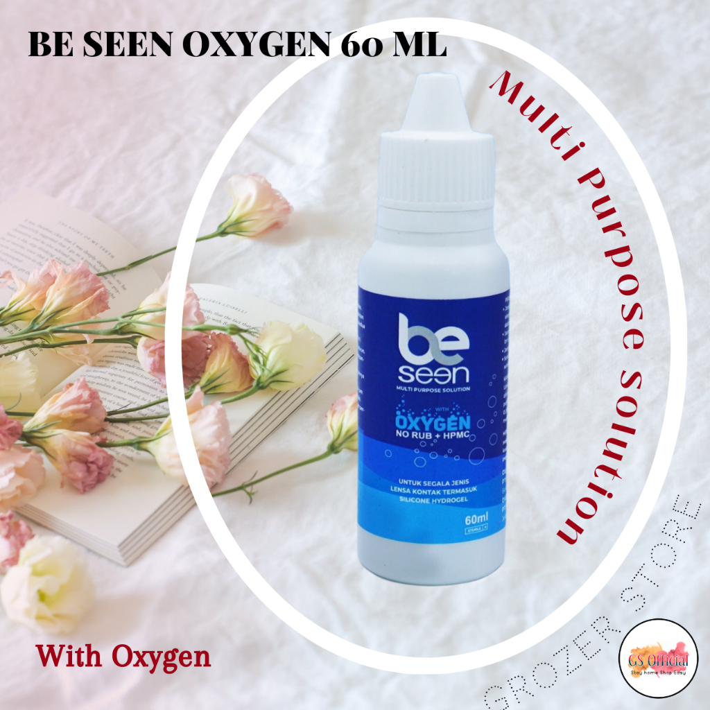 PEMBERSIH SOFTLENS / CAIRAN PEMBERSIH SOFTLENS - BE SEEN WITH OXYGEN 60ML