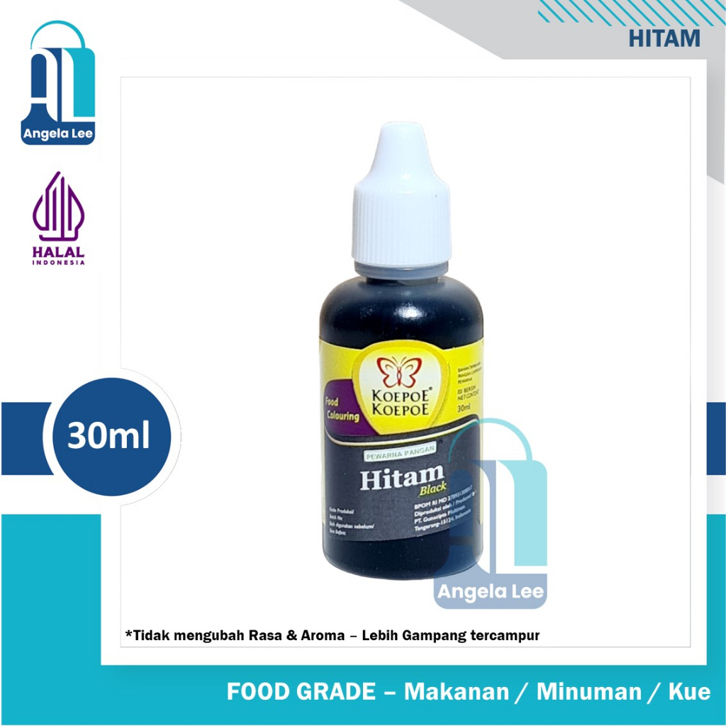 Koepoe Pewarna Makanan Koepoe Kupu Foodgrade Food Coloring Baking 30ml