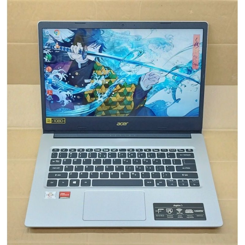 Laptop Acer aspire 3 A314 AMD athlon silver RAM 4 GB SSD 256 GB