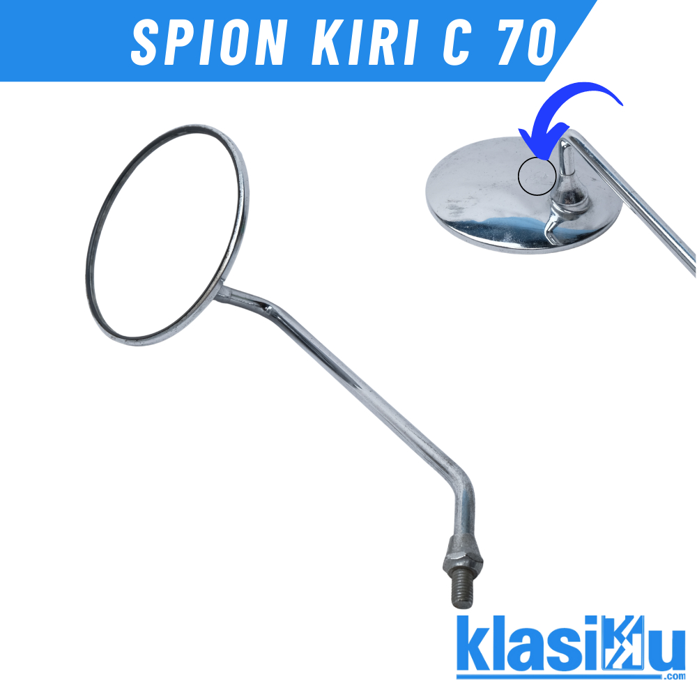 Spion Kaca Spion Honda Kirii C70 C 70 Gagang Pendek Original Japan