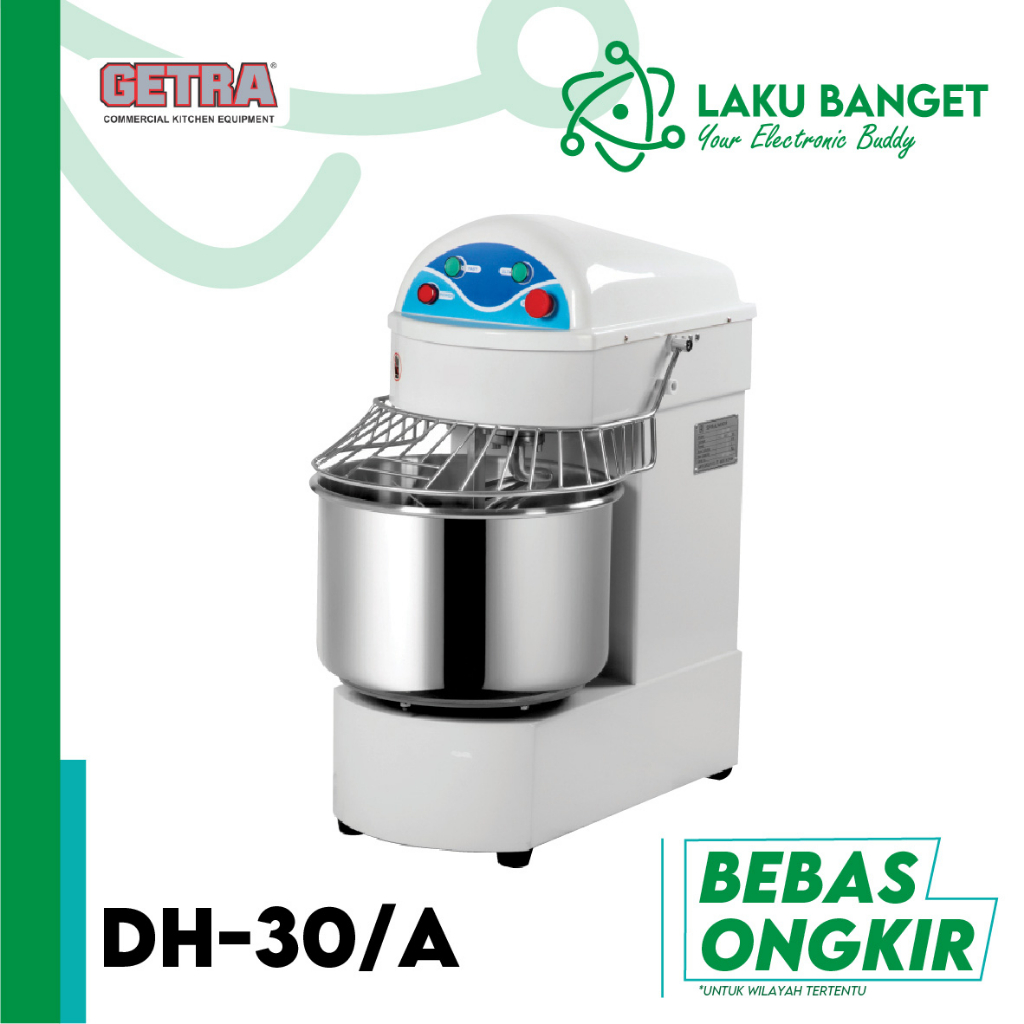 GETRA Spiral Mixer DH-30/A / Mixer Spiral 30 Liter GETRA DH 30A