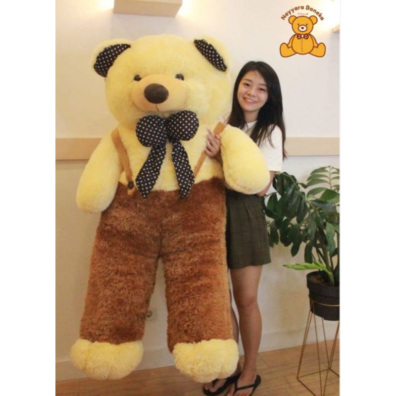 Boneka Beruang Teddy Bear Jumbo Jojon 1,3 Meter SNI.