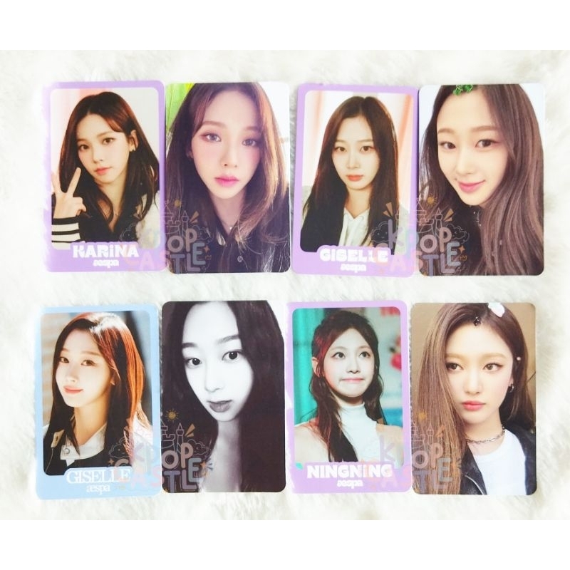 [READY GISELLE SET] Aespa CTMI Come to my illusion TC trading card B & C Karina Giselle Ningning