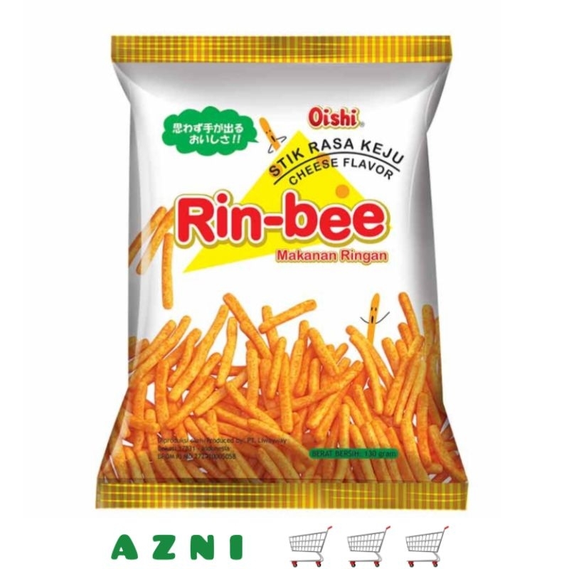 

Oishi Rin-Bee Stik Keju Kemasan Besar 130 g