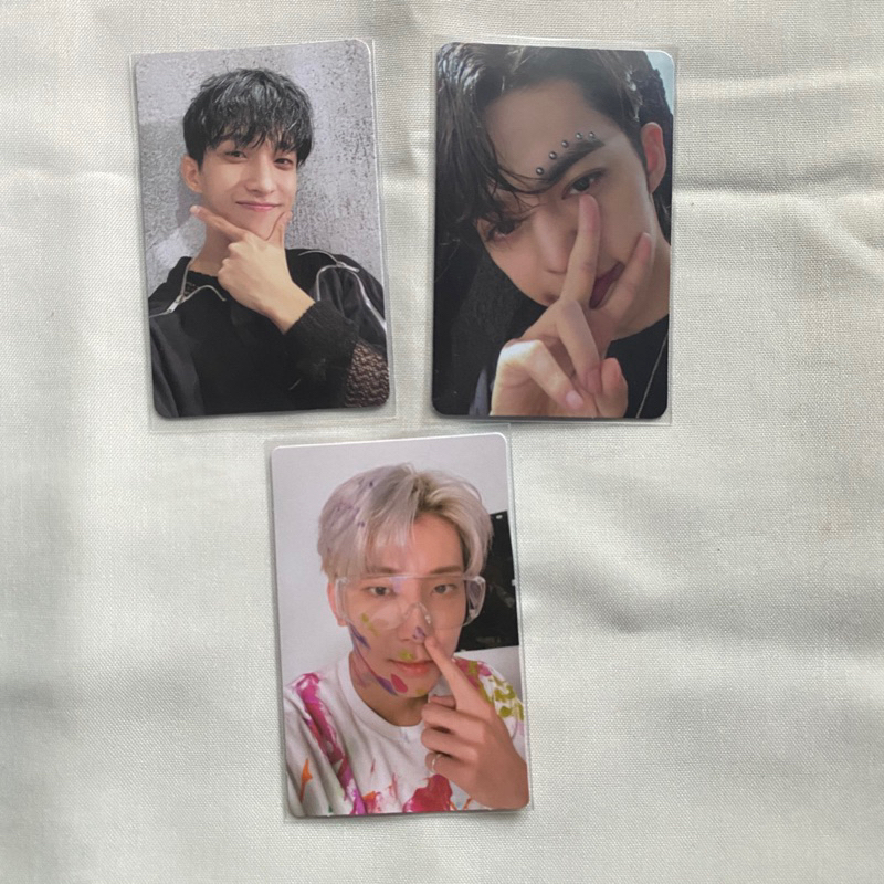 SEVENTEEN PHOTOCARD PC SCOUPS WONWOO DOKYEOM FACE THE SUN SHADOW PIONEER CARAT VER