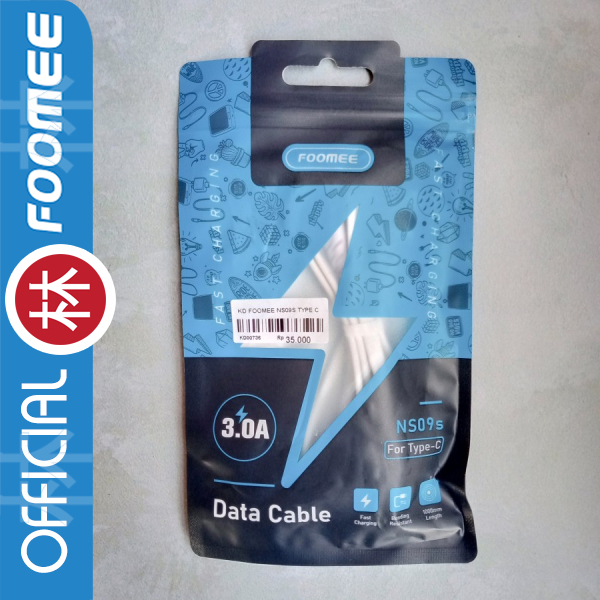 Foomee NS09S Kabel Data Cable Type-C 100 cm Fast Charging 3A New NS09