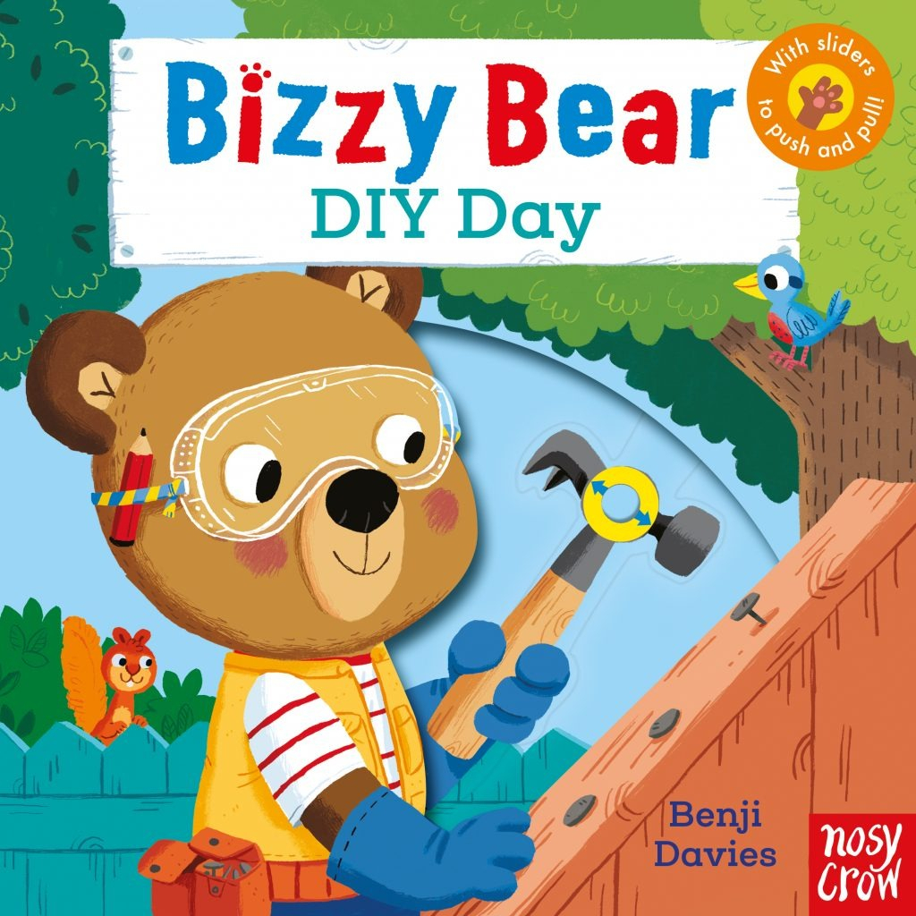 WD Buku Import Bizzy Bear Slider Pull and Push Board Books Buku Cerita Anak Kids Story Book