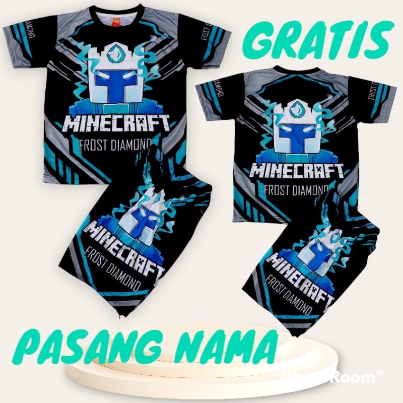 SETELAN BAJU FROST DIAMOND/BAJU MINICRAFT UNTUK ANAK UMUR 2-12 THN