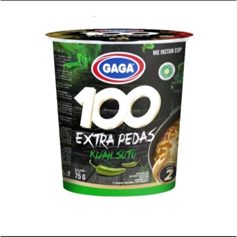 

Mi Cup Gaga 100 extra pedas all varian harga 1 paket 5 pcs