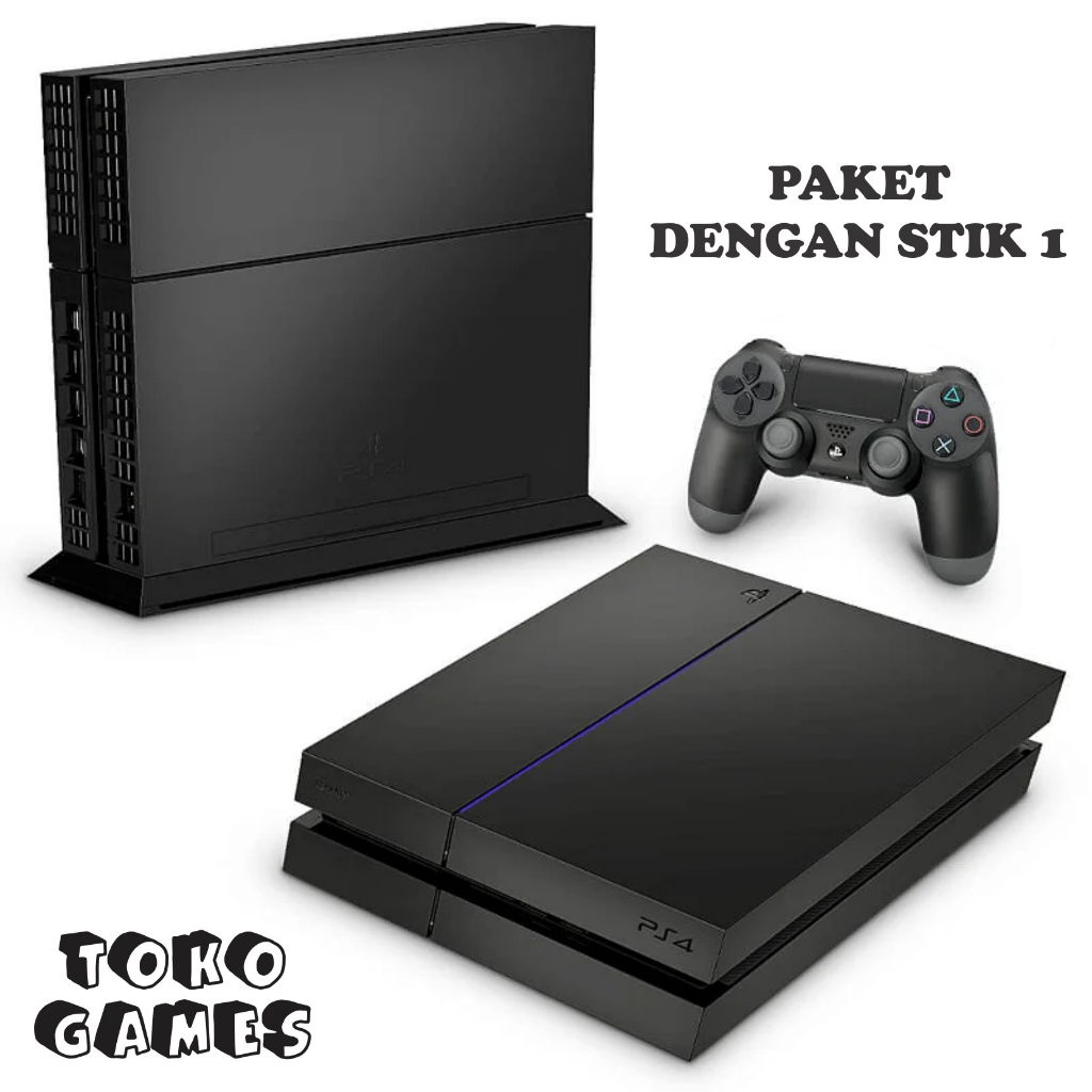 PS 4 FAT [TOKO GAMES] PLAYSTATION 4 500GB FULL GAMES *EA play*-FAT 500GB + 1 STIK
