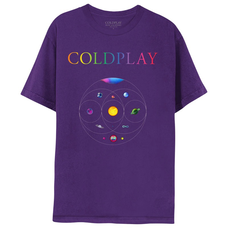 Kaos / Shirt merchandise coldplay