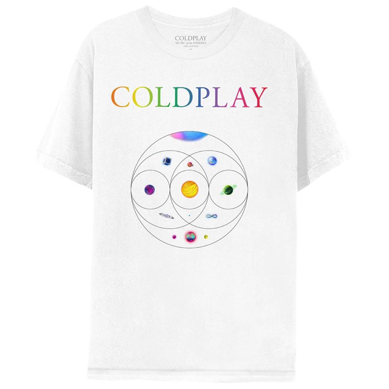 Kaos / Shirt merchandise coldplay