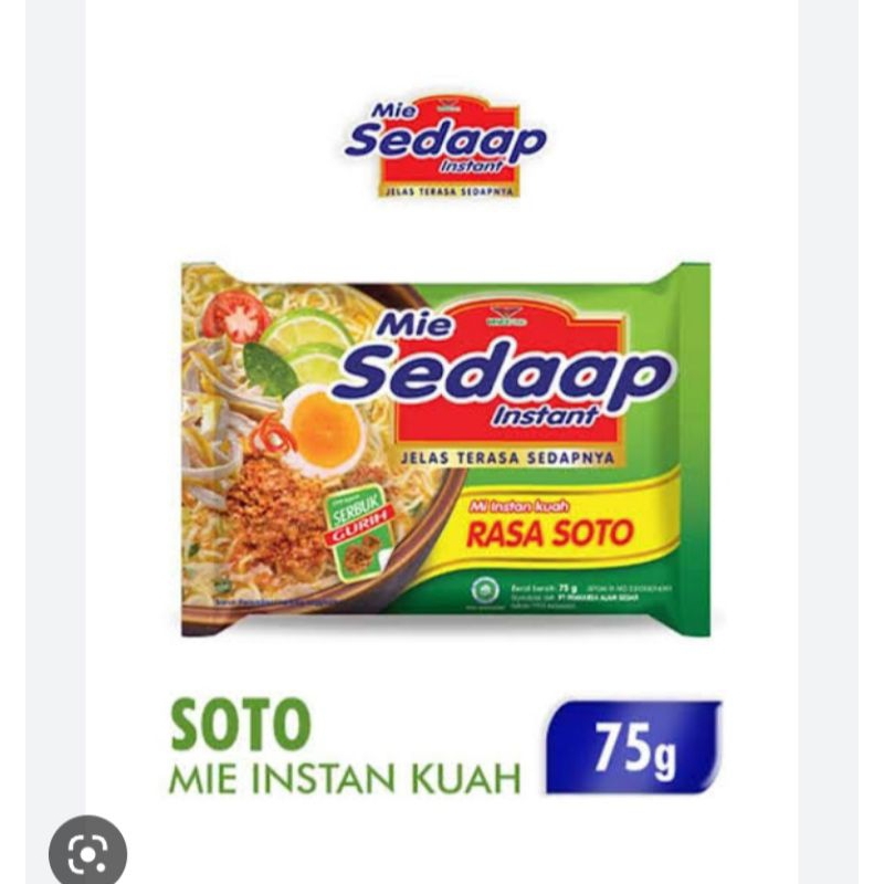 

Mie Sedaap soto kuah