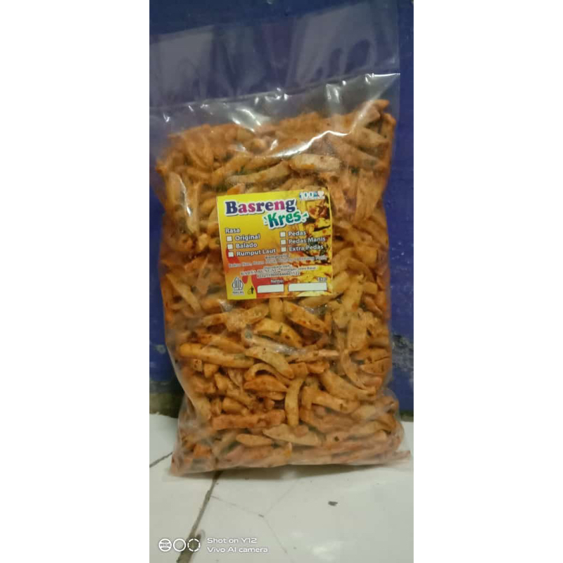

Basreng KRESS, Basreng viral, asli 100% paling enak 1/2 kg