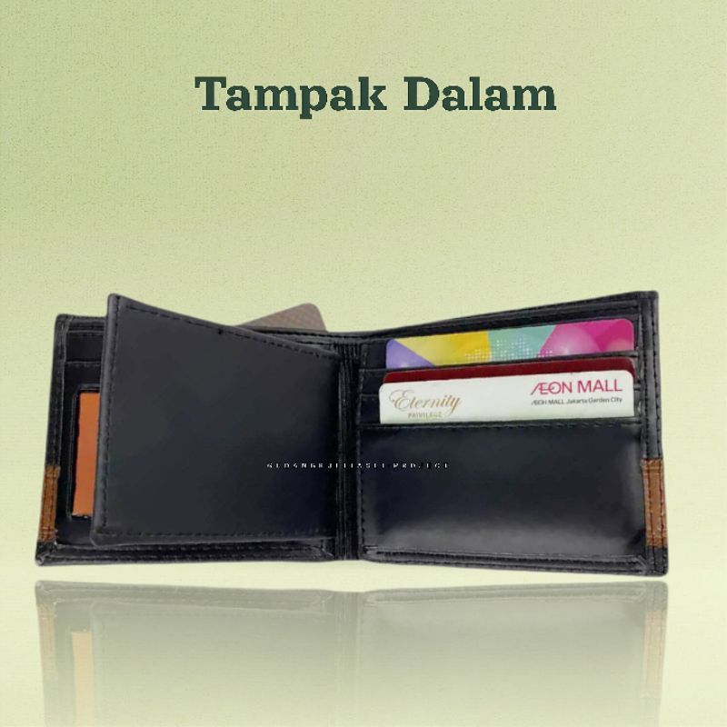 Dompet Pria Resleting Luar + Box Kulit Dompet Murah Dompet Sintetis Dompet Pendek Dompet Distro