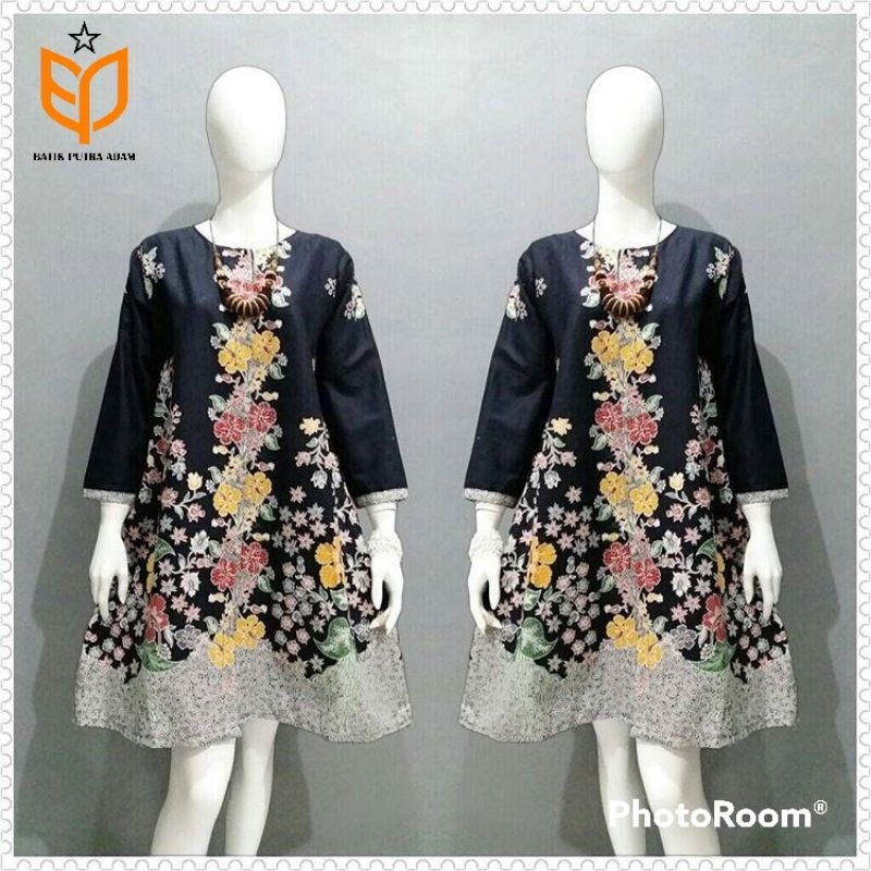 TUNIK BATIK CANTIK DAN ELEGAN MODEL TERBARU 2023 BAJU BATIK PESTA REMAJA WANITA MASAKINI PAKAIAN KAN