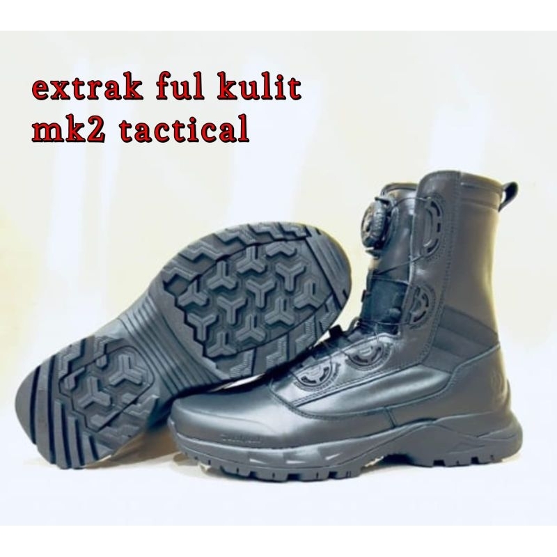 Sepatu PDL Chevalier dan taktikal tali putar besar jenis xtrack