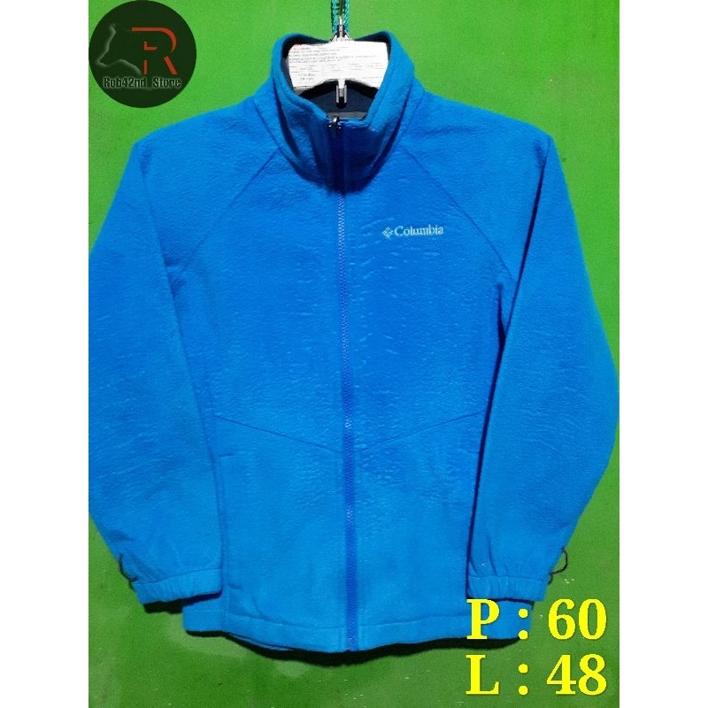 Jaket Polar Columbia Biru