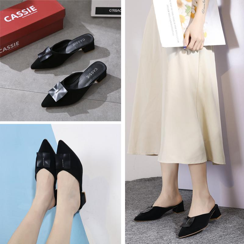 GSW High Heels wanita import Sepatu hak tahu wanita ( IA01 ) Sepatu Pesta wanita 5 cm sendal wanita import sepatu kerja wanita