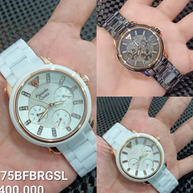 Jam Tangan Alexandre Christir Ac 2375 / Ac2375 Original wanita