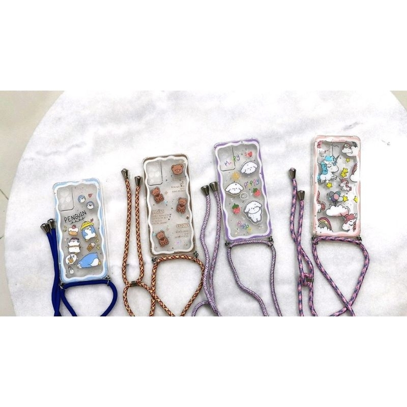 0007 VVV CASE SLING GAMBAR B Xiaomi  Redmi note 11 11pro 12PRO 10 redmi 9T Poco M3 M3pro X3 X3NFC X3