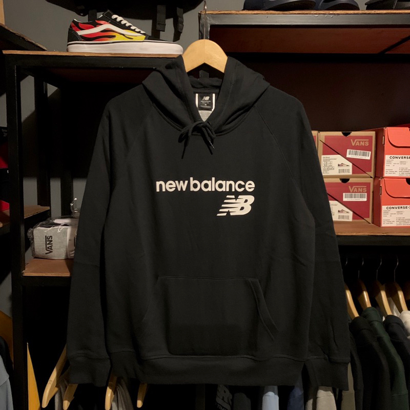 HOODIE - CREWNECK NB MINISCRIPT LOGO ORGINAL BNWT