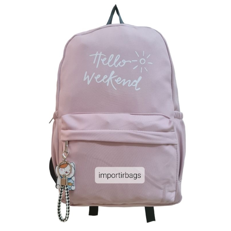 Tas Ransel Wanita Tas Ransel Cewek Backpack Wanita Tas Punggung Wanita Cewek nilon  import