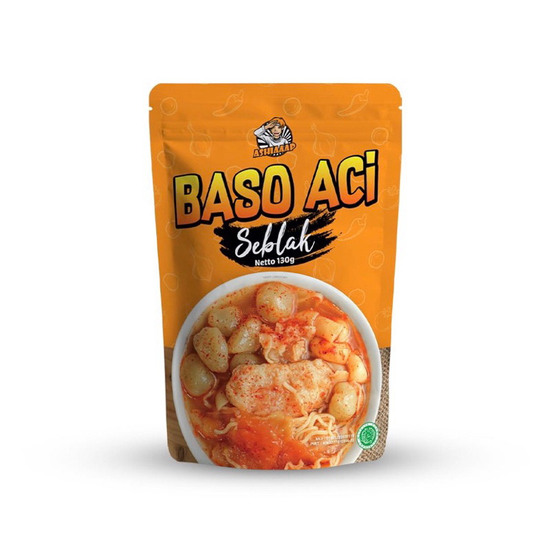 

Ashiaaap Bakso Aci Seblak Instant (130 gram) / Boci Baso Pedas Makanan Instan Gurih Mantap Jiwa Enak