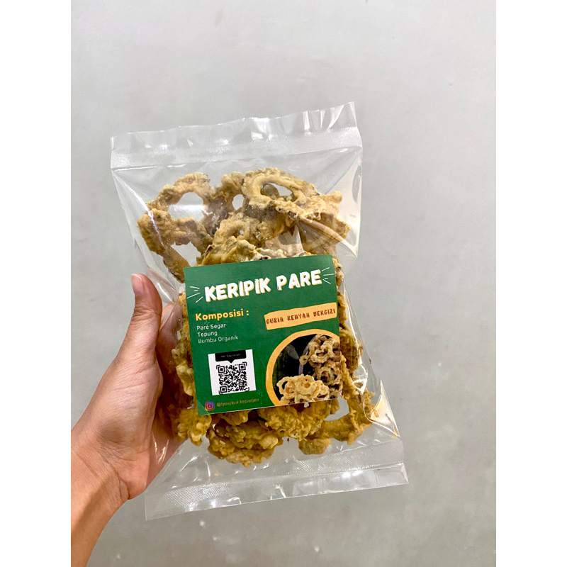 

keripikPare#enak#bergizi#500gram