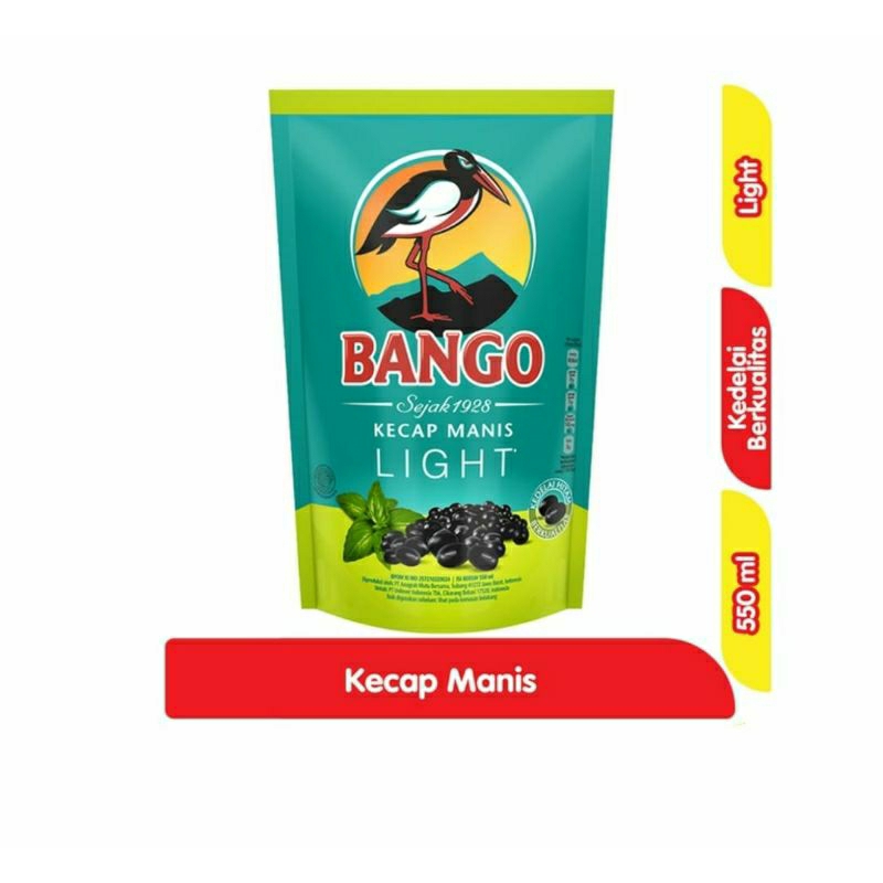 

BANGO Kecap Manis LIGHT 550ML Refill