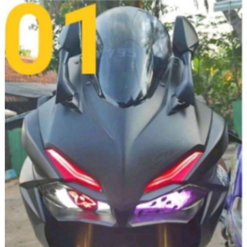 STICKER VARIASI STIKER LAMPU DAN ALIS CBR NEW 150R 2021-2022