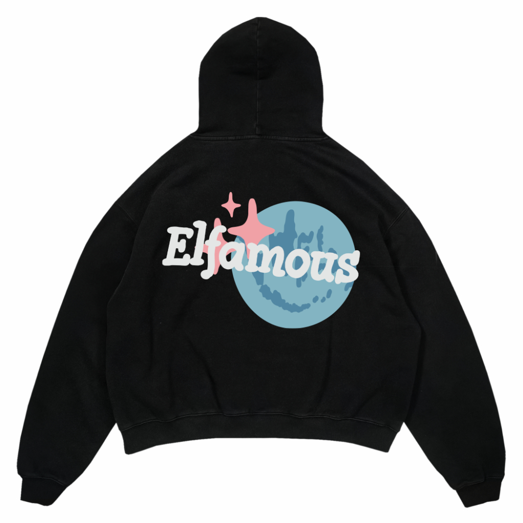 Hoodie Boxy Oversize Elfamous Buff World