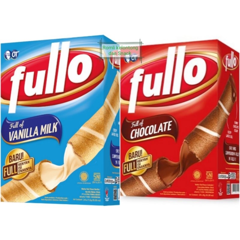 

Fullo Wafer Roll 1Pak isi 24Pcs 7gram