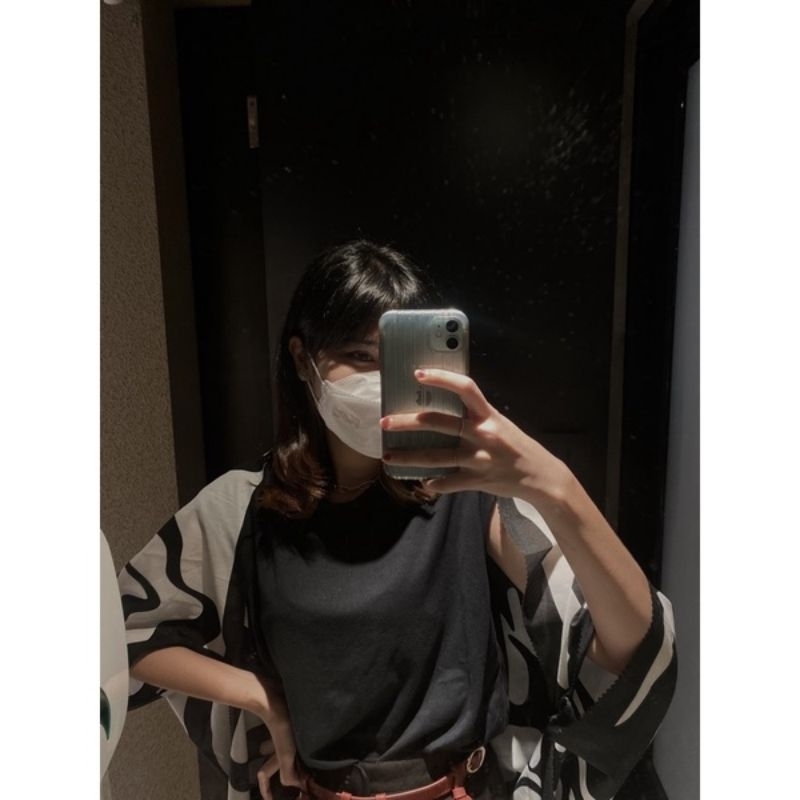 Outer scarf Crop premium motif terbaru  By ZIARA.ID