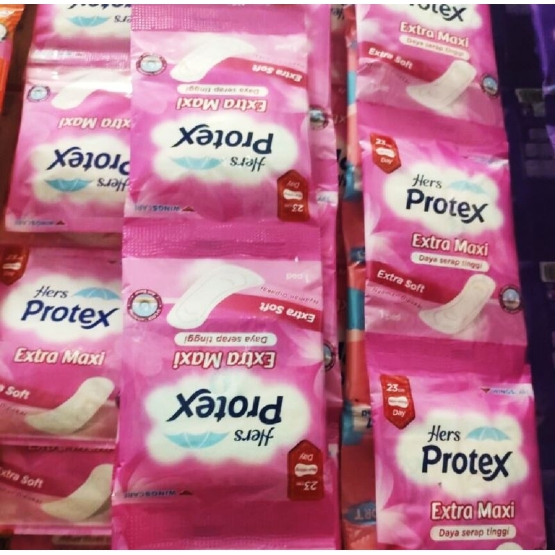 hers protex pink 1 renceng10 sachet