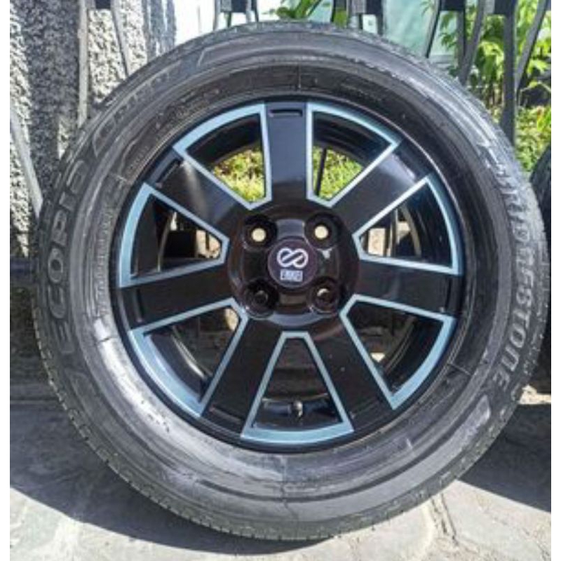 4 Velg R14 PCD 100 lebar 4.5 ET 45 no minus velg aja tanpa ban