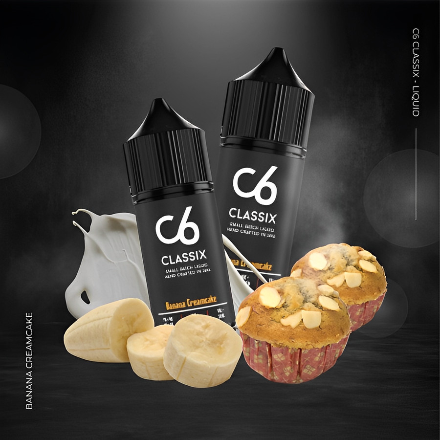 C6 Classix Banana Cream Cake 30ML by Classix Brew