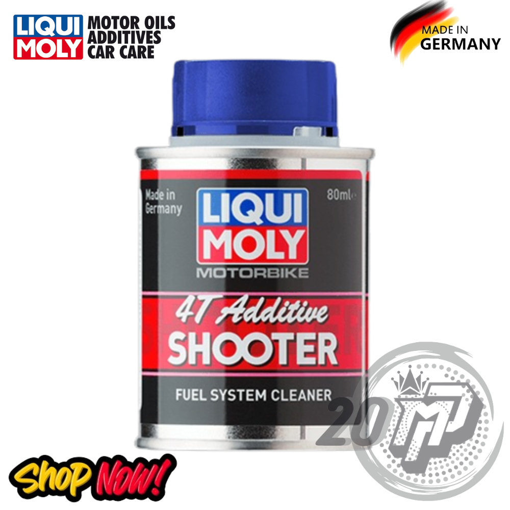 Liqui Moly German Motorbike 4T Additive Shooter Fuel System Cleaner
