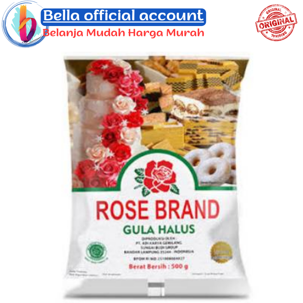 

Rose Brand Gula Halus 500 gram