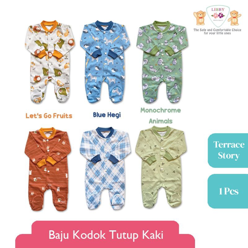 LIBBY - Sleepsuit / Baju Kodok Panjang