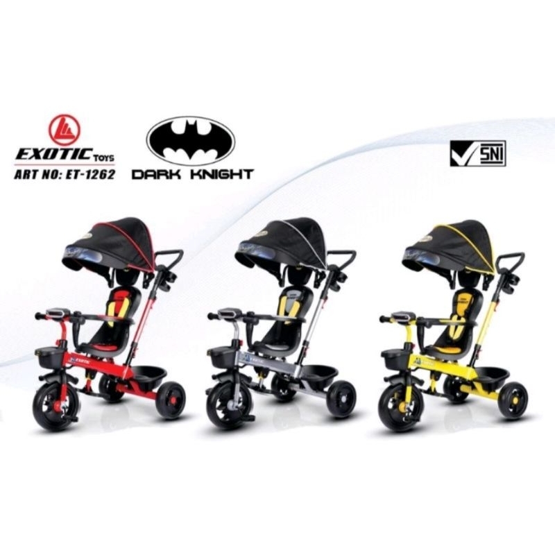 Sepeda roda tiga anak exotic ET-1262