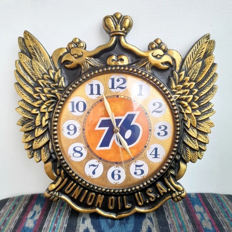 jam dinding 76 union oil lubricants oli 76