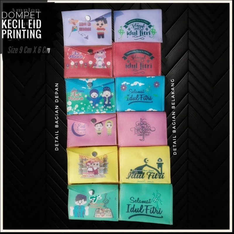 DOMPET KECIL EID PRINTING WADAH ANGPAU SPECIAL LEBARAN