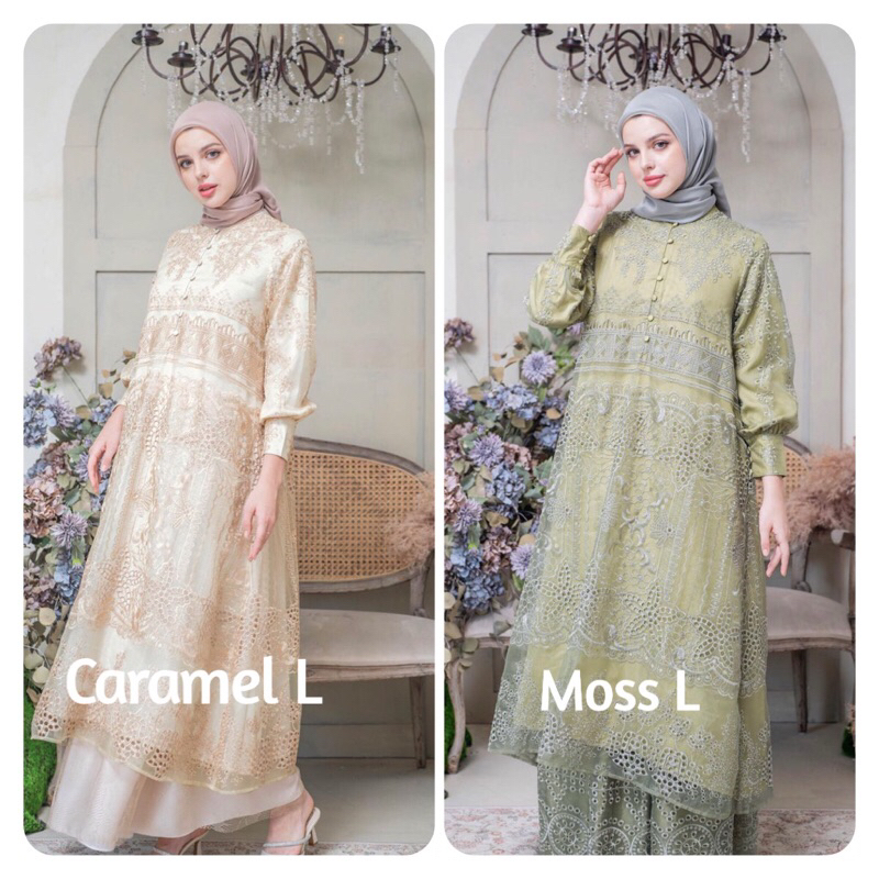 Liora Midi Dress by HeavenLights Prive